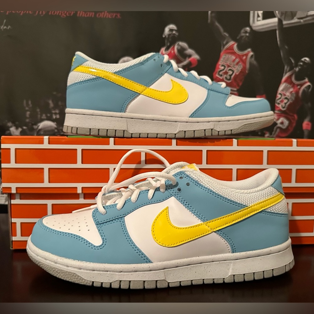 Nike Dunk Low “Homer Simpson” GS 7Y  DX3382-400